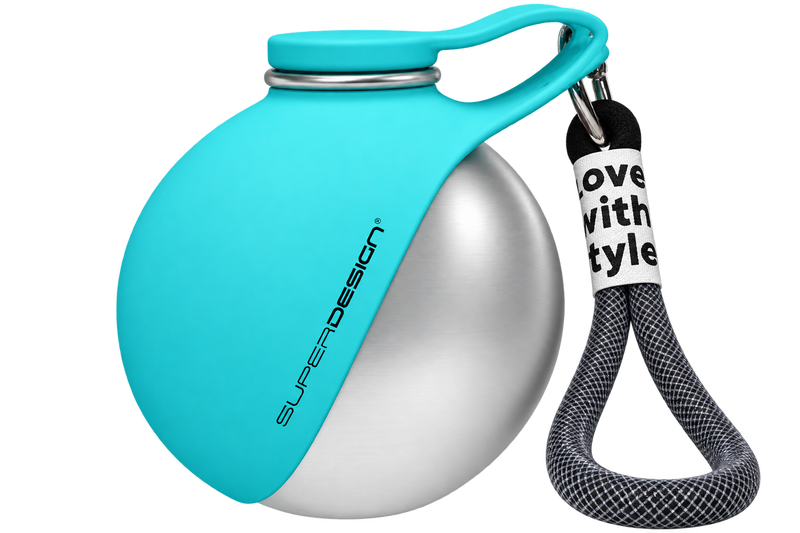Botella de Agua Portátil de Acero Inoxidable para Perros