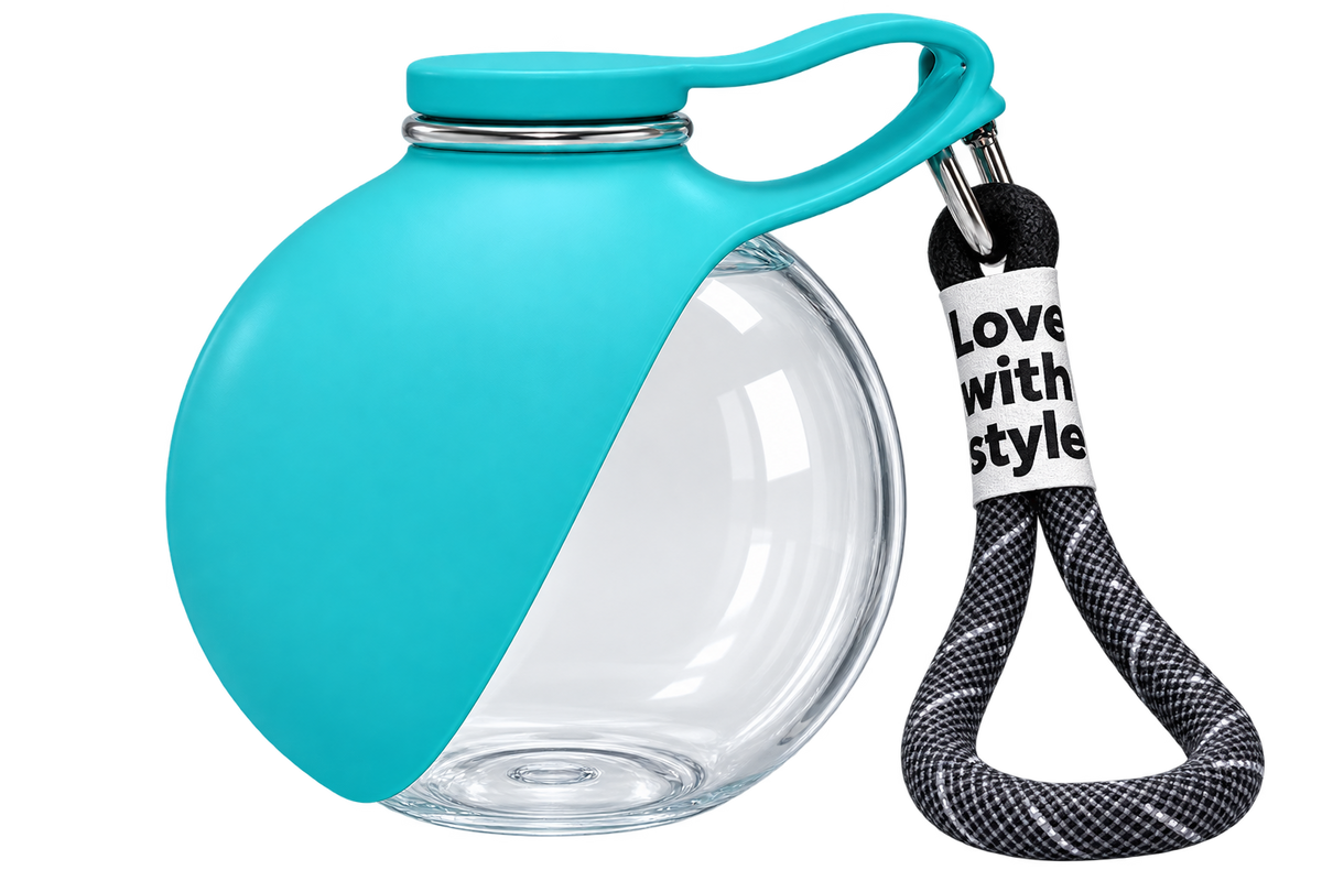 Botella de Agua Portátil de Acero Inoxidable para Perros