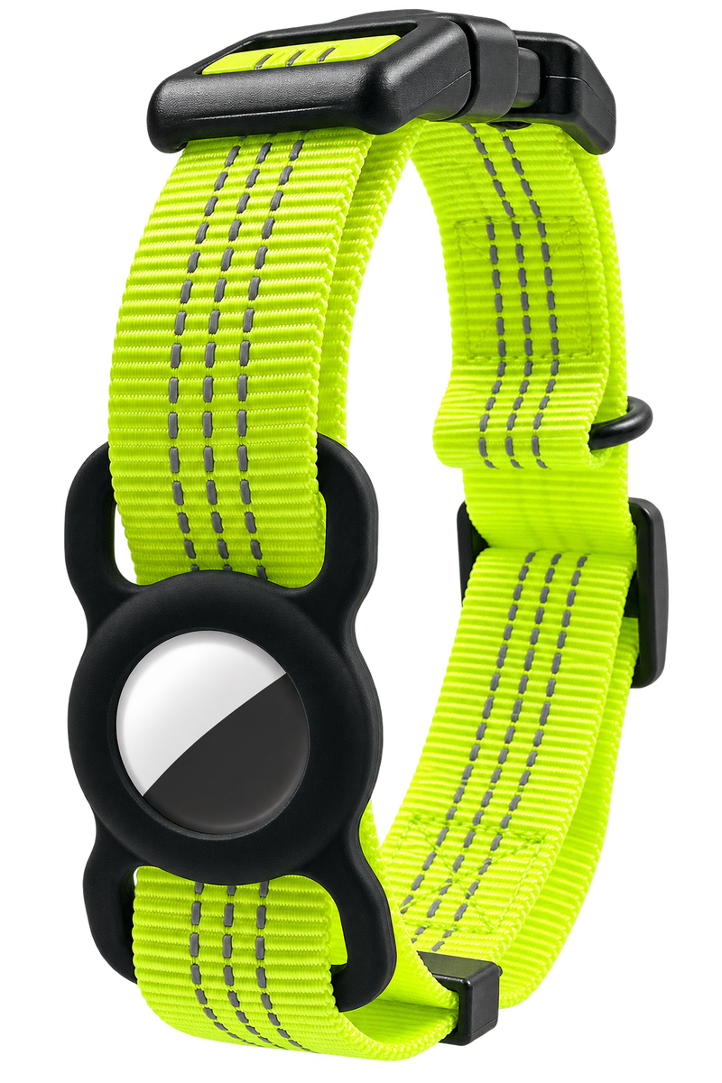 Collar Ajustable con Soporte para Localizador GPS/AirTag