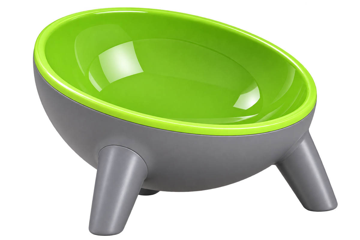 Comedero Elevado con Soporte para Perros y Gatos | Diseño Nórdico