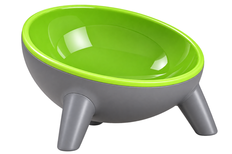 Comedero Elevado con Soporte para Perros y Gatos | Diseño Nórdico