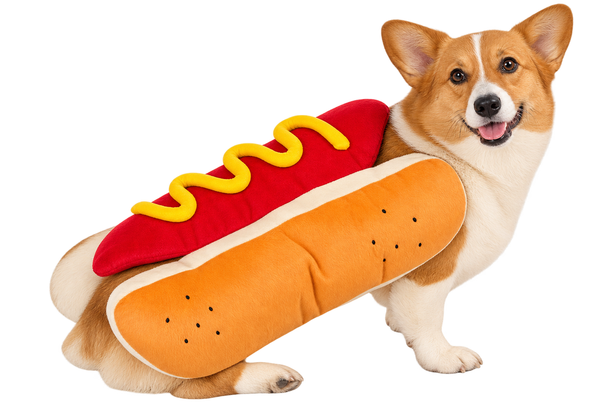 Disfraz de Hot Dog para tu Perro | Deterrajaras